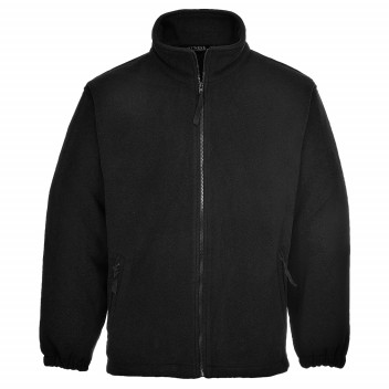 F205 Aran Fleece Jacket Black Small