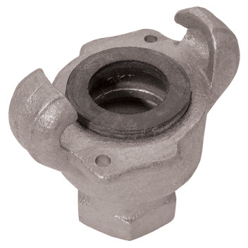 QAY CLAW COUPLING 1\" NPT FEM PLATED