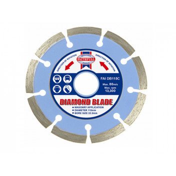 Faithfull Contract Diamond Blade 115 x 22.2mm