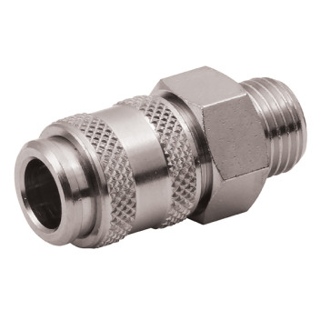 1/8\" BSPP Male Mini Coupling