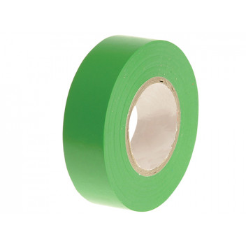 Faithfull PVC Electrical Tape Green 19mm x 20m