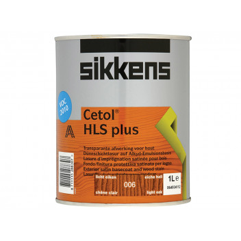 Sikkens Cetol HLS Plus Translucent Woodstain Light Oak 1 litre
