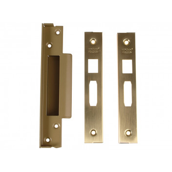 UNION StrongBOLT 2200 Mortice Sashlock Rebate Kit 13mm Polished Brass Box