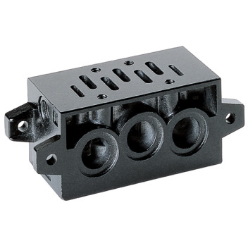ISO 2 SUB-BASE COMMON EXHAUST AND INLETS