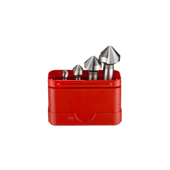 Set 2 (G136 x 4) HSS Straight Shank G136 90deg Countersink Set of 4 (G2362)
