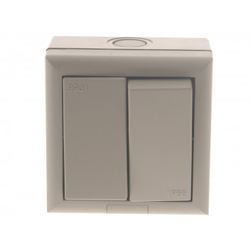 SMJ IP66 2-Way Switch 1-Gang