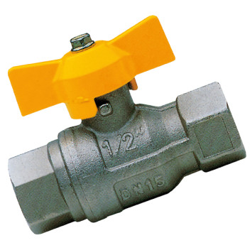 3/8\" BSPP Brass Ball Valve T Handle