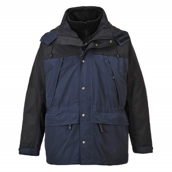 S532 Orkney 3 in 1 Breathable Jacket Navy Medium