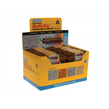 Plasplugs GP600 General-Purpose Fixings (50 Packs x 40 Plugs)