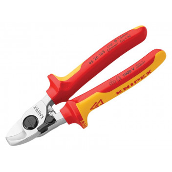 Knipex VDE Cable Shears with Return Spring 165mm