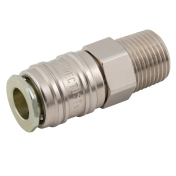 1/2\" BSPT Male Coupling
