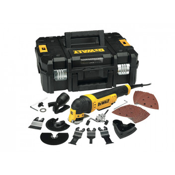 DEWALT DWE315KT Multi-Tool Quick Change Kit & TSTAK 300W 240V