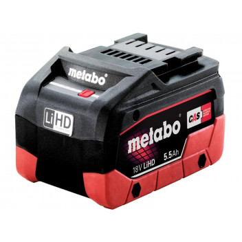 Metabo Slide Battery Pack 18V 5.5Ah LiHD
