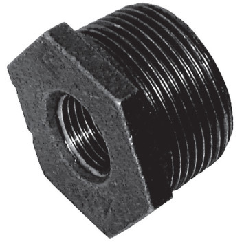 2\" X 1.1/4\" BSPT M/F HEX BUSH BLACK