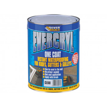 Everbuild EVERCRYL One Coat Clear 1kg