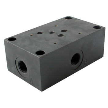 CETOP 5 SUBPLATE 1/2\" BSP SIDE ENTRY