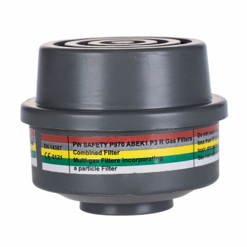P970 ABEK1P3 Combination Filter Special Thread Connection Grey