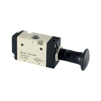 1/4\" 3/2 Push Pull Valve