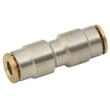 6MM UNION PUSH-IN BRASS LUB SYSTEM