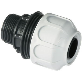 PP DN32X1.1/4\" STRAIGHTAIGHT MALE FITTING