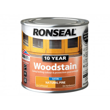Ronseal 10 Year Woodstain Natural Pine 250ml