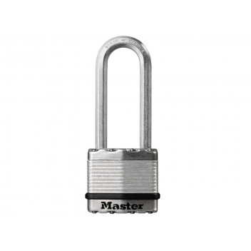 Master Lock Excell Laminated Steel 45mm Padlock - 64mm Shackle