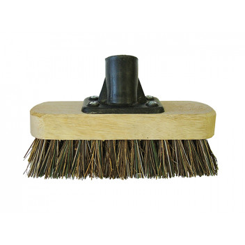 Faithfull Deck Scrub Broom Head 175mm (7in) Threaded Socket