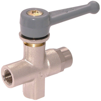 1/8\"BSPF x 4mm OD Ball Valve Ni Plated