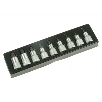 Stahlwille TORX Socket Set of 9 1/2in Drive