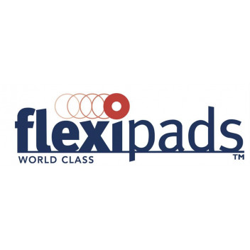 Flexipads World Class White Compounding Foam 150 x 50mm 5/8 UNC