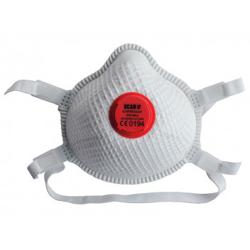 Scan Moulded Valved Masks FFP3 with Mesh (Pack 2)