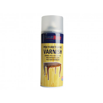 PlastiKote Varnish Spray Clear Satin 400ml