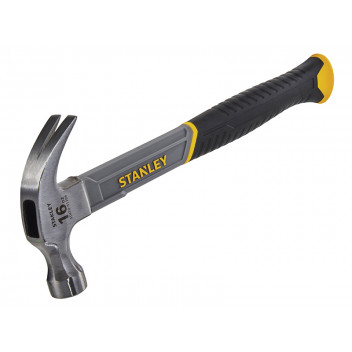 Stanley Tools Curved Claw Hammer Fibreglass Shaft 450g (16oz)