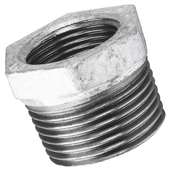 3\"X2.1/2\" BSPT/P MALE/FEM BUSH GALVANISED
