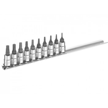 Expert Socket Set of 10 TORX 1/4in Drive