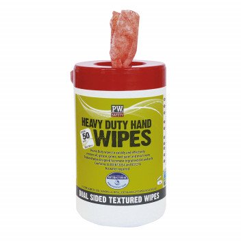 IW30 Heavy Duty Hand Wipes (50 Wipes) Orange