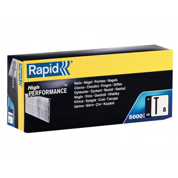 Rapid No.8 Brad Nails 18Ga 30mm (Box 5000)