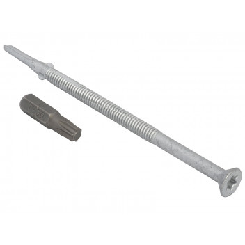 ForgeFix TechFast Roofing Screw Timber - Steel Heavy Section 5.5 x 109mm Pack 50