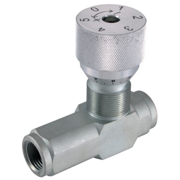 3/8\" BSP Parallel Female Uni-directional Flow Control Valve