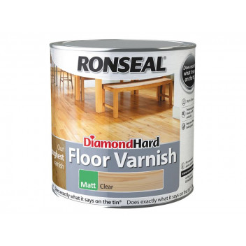 Ronseal Diamond Hard Floor Varnish Matt 2.5 litre