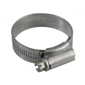 Jubilee 1X Zinc Protected Hose Clip 30 - 40mm (1.1/8 - 1.5/8in)