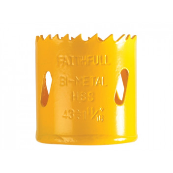 Faithfull Bi-Metal Cobalt Holesaw 43mm