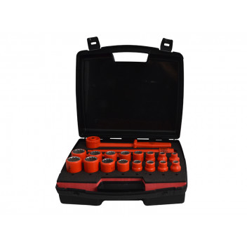 ITL Insulated Insulated Socket Set of 19 1/2in Drive