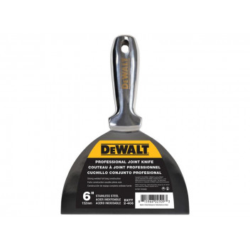 DeWALT Dry Wall Stainless Steel Jointing/Filling Knife 150mm (6in)