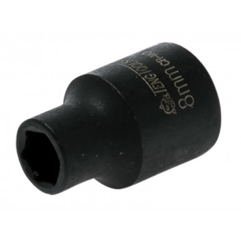 Teng Impact Socket Hexagon 6-Point 3/8in Drive 8mm