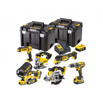 DEWALT DCK665P3T XR Compact 6 Piece Wood Working Kit 18V 3 x 5.0Ah Li-ion