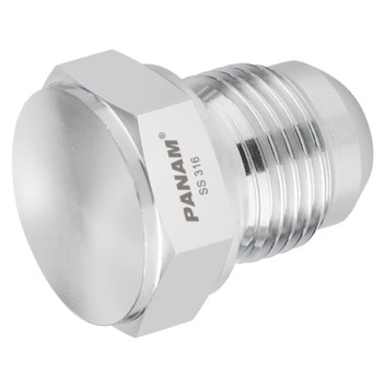 10MM OD X 9/16\" UNF ST/ST BLANKING PLUG