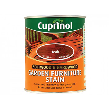 Cuprinol Softwood & Hardwood Garden Furniture Stain Teak 750ml