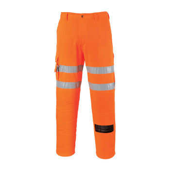RT46 Rail Combat Trousers Orange Tall Large