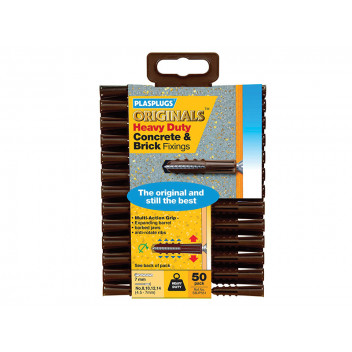Plasplugs SBJP551 Originals Heavy-Duty Fixings (Pack 50)
